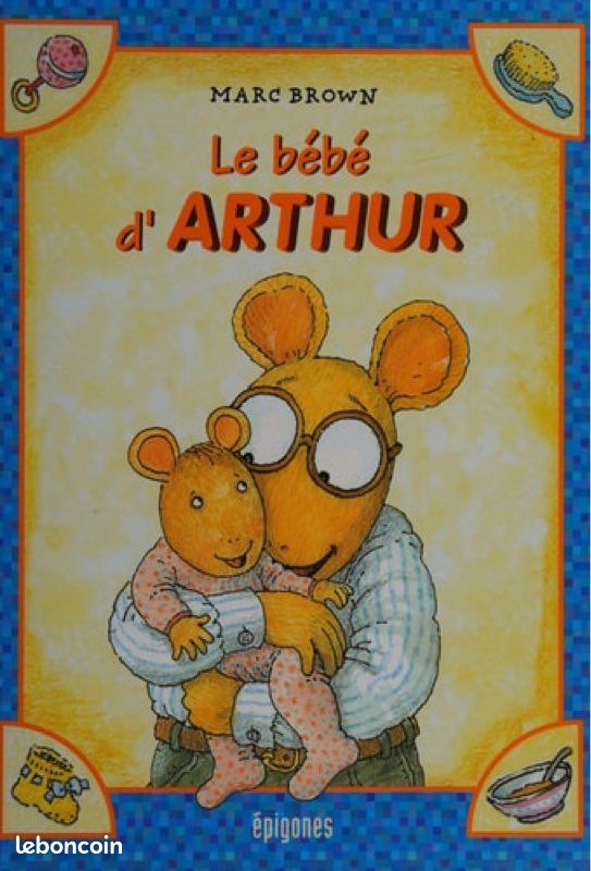 Livre enfant le bébé d’Arthur (image 1)