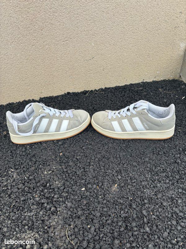 Campus femme grise 40 - Chaussures Campus femme grise 40 - Chaussures