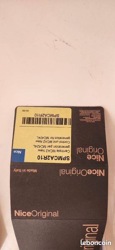 Carte mère de moteur nice pop portail battant neuf (image 3)