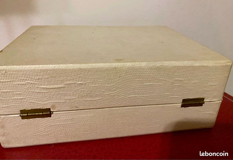 Coffret Cadeau Naissance Vintage Letang & Remy Paris – Couverts Inox 18/10 – Années 70 Complet Et Neuf