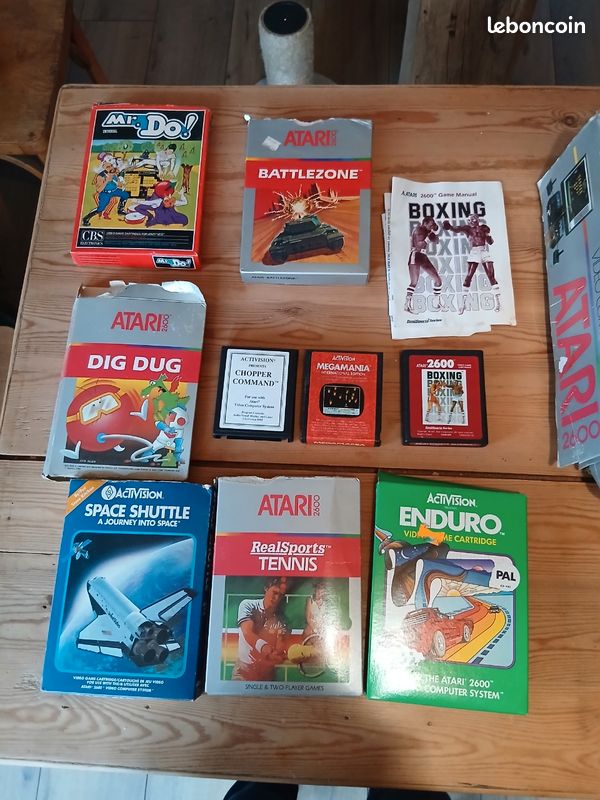DRAGSTER Atari 2600 Pal/Sécam - Activision étiquette noire