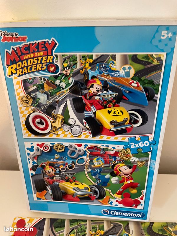 Puzzle Mickey and the Roadster racers (image 3)