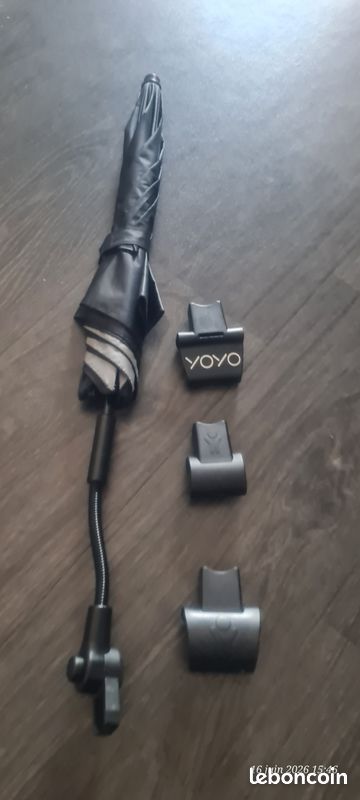 Ombrelle parasol babyzen yoyo noire neuve stokke (image 2)