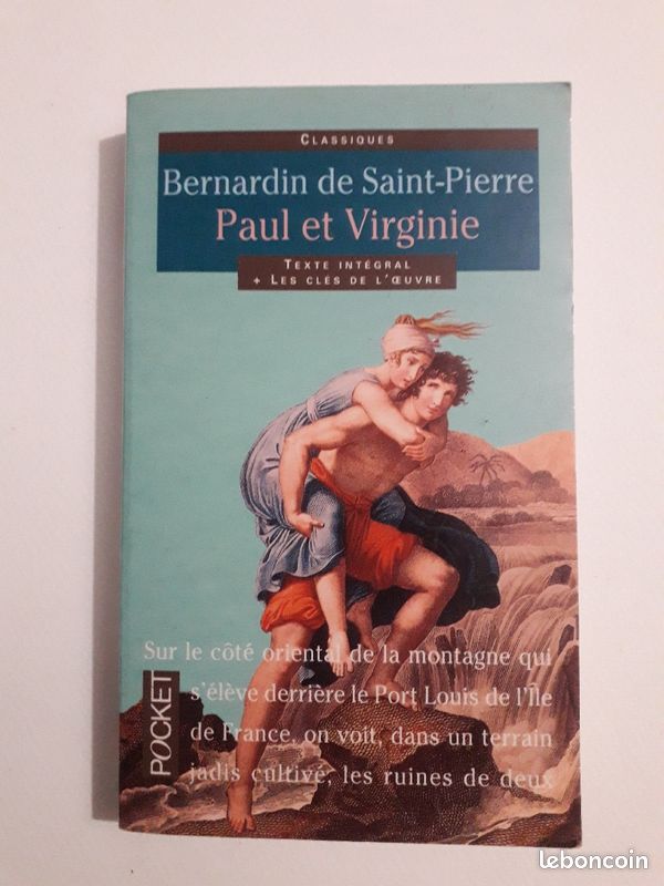 Livre - BERNARDIN DE SAINT-PIERRE - Paul et Virginie (image 1)