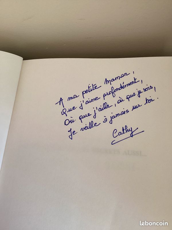 Livre dedicacé, Catherine Allegret (image 2)