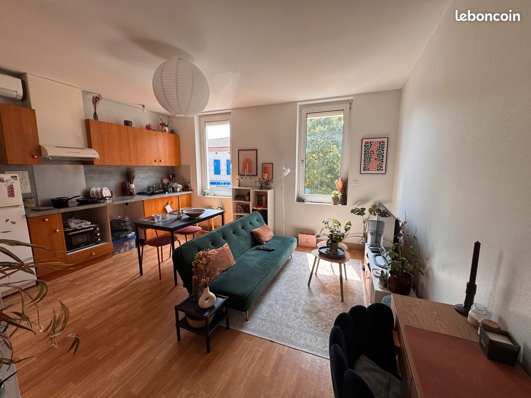 Appartement 2 pièces 34 m² · à Agen · 34 m² · 500 €