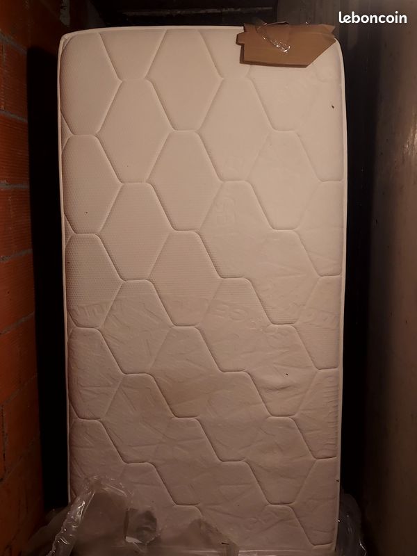 Matelas + Sommier Dunlopillo 90×200 (image 2)