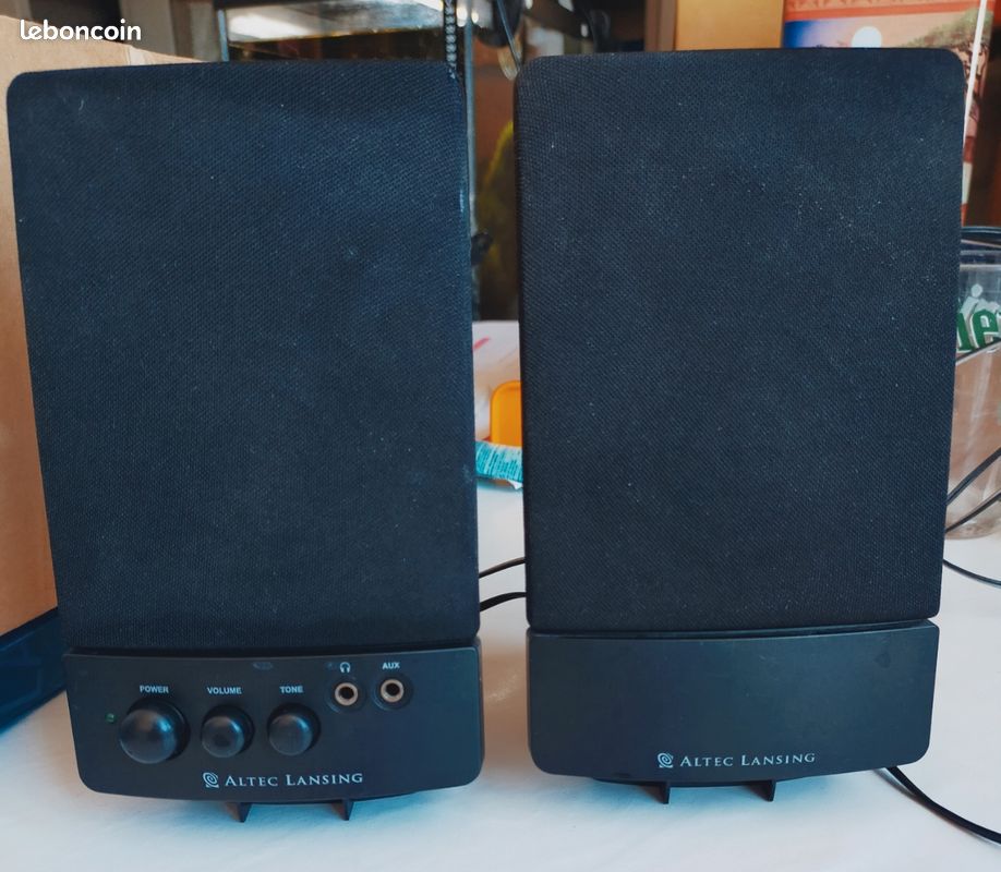 Enceintes Altec Lansing GS1021 Avec Caisson De Basses – Système Multimédia Filaire (occasion)