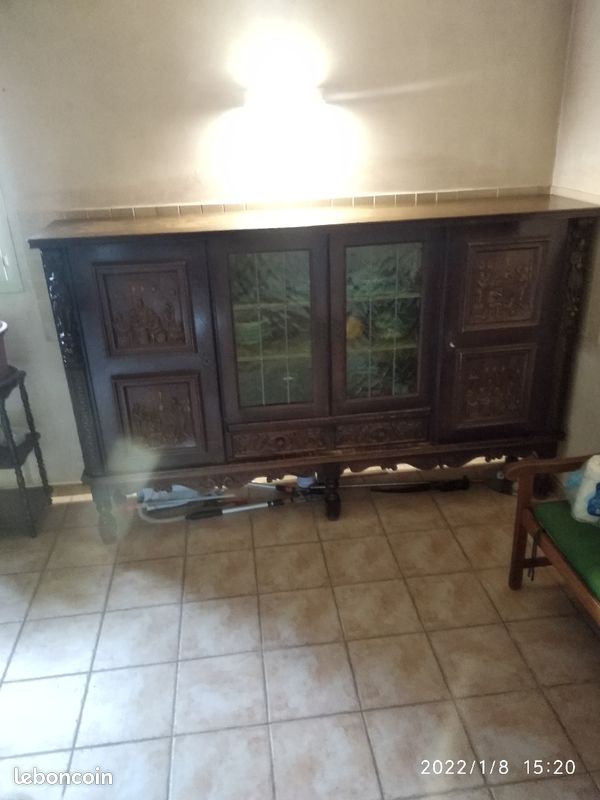Vend buffet ancien très bonne état cause déménagement (image 2)