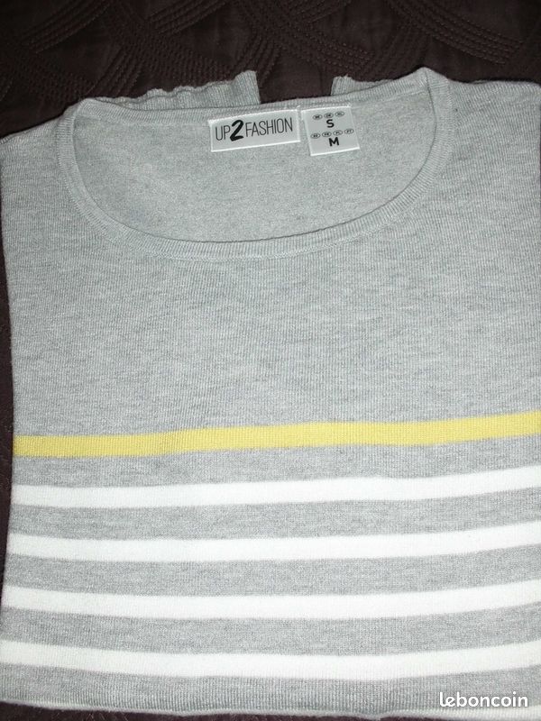 Pull Gris Lulurain Pour Fille 9-10 Ans, Col Roulé Confortable, Coton Doux