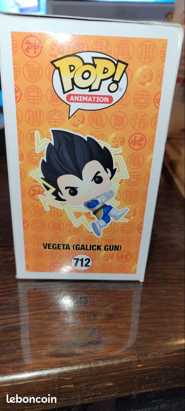 Funko Pop ! Dragon Ball Z - Vegeta Galick Gun Chase 712