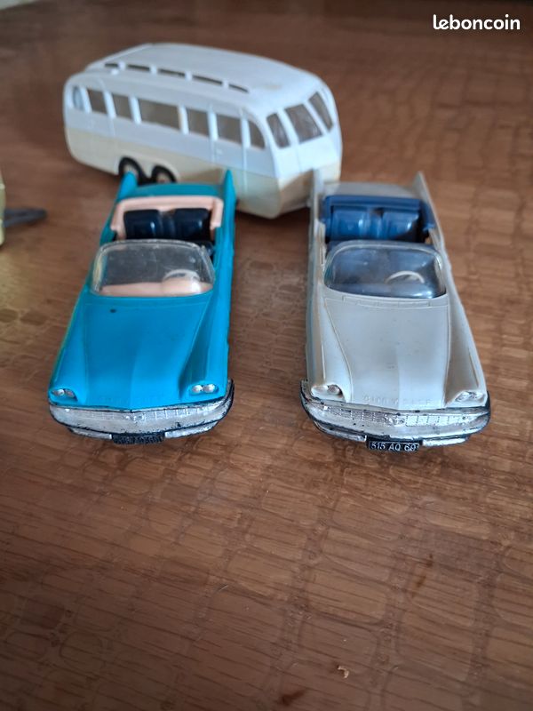 Norev ancienne 2 chrysler New-Yorker avec caravanes (image 6)