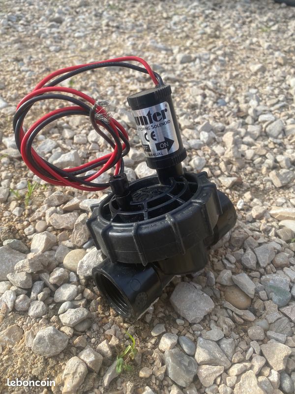 électrovanne 9volts hunter 26x34 femelle / femelle neuve (image 1)