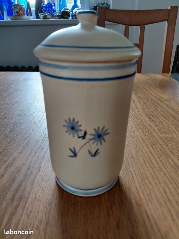 Pot céramique à tilleul, Henriot Quimper, très rare (image 6)