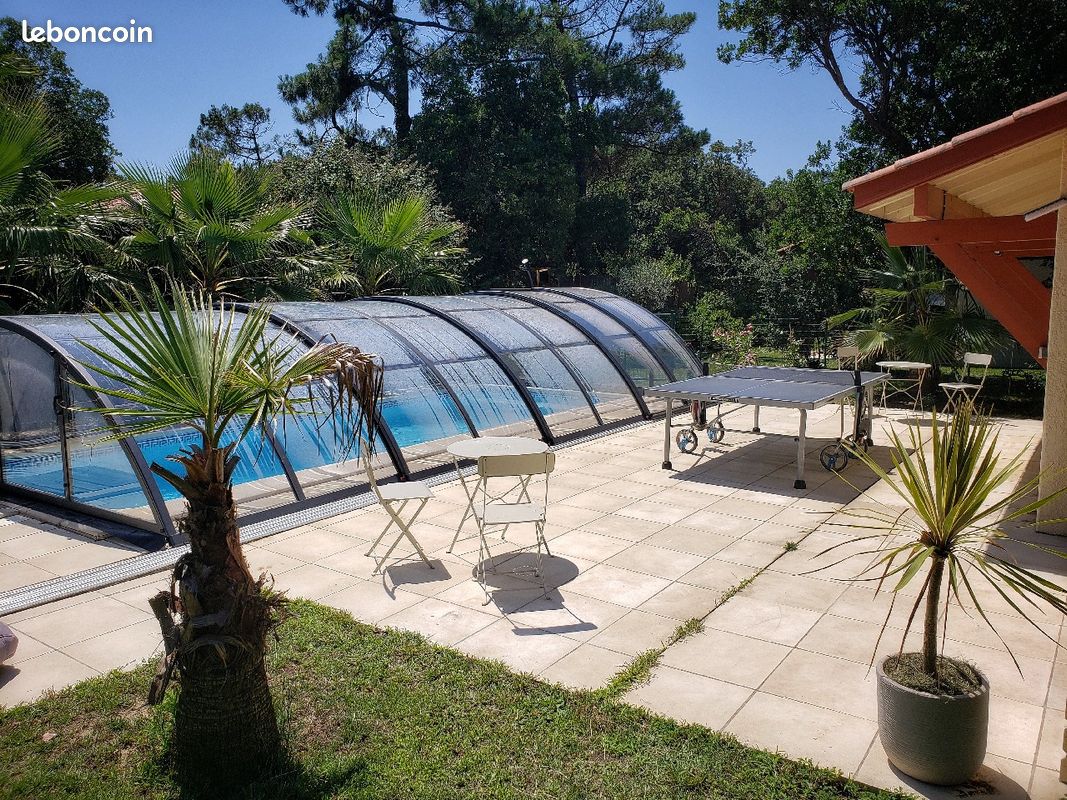 Belle villa landaise - 8/14p - piscine chauffée - grand jardin - proche plage et forêt - climatisée (image 9)