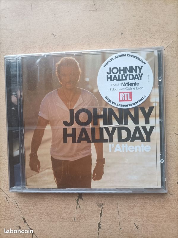 Johnny Hallyday cd l'attente (image 1)
