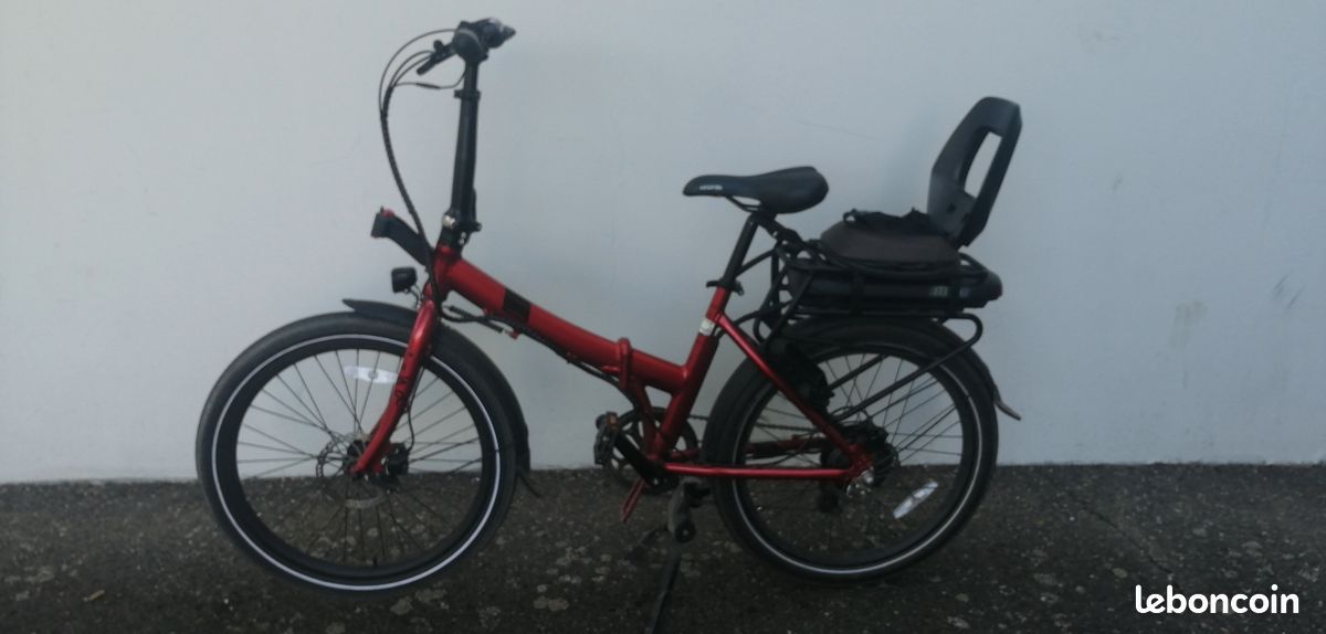 Assistance électrique Pliant Velo Electrique 24 Pouces Vélo