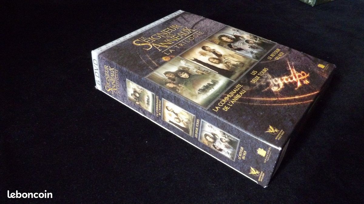 INTEGRALE TRILOGIE "Le Seigneur des Anneaux" Coffret 6 DVD Édition PRESTIGE (image 1)