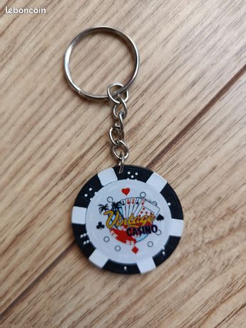 Porte-clés Vintage - Casino De Paris - Métal - Fabrication Française