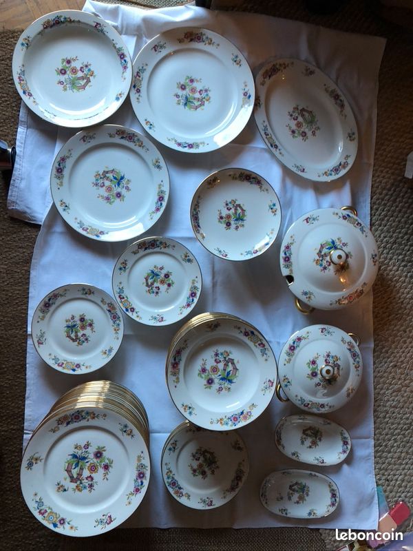 Service vaisselle limoges Charles Ahrenfeldt (image 1)