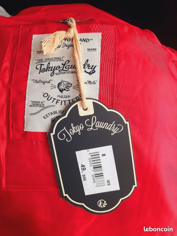 Doudoune NEUVE taille XS (34/36) marque tokyo Laundry Vêtements