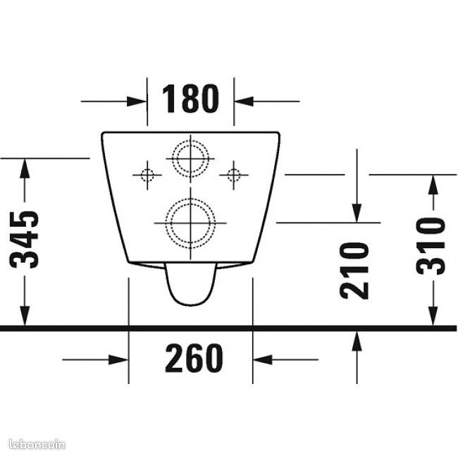 WC suspendu Duravit (image 4)