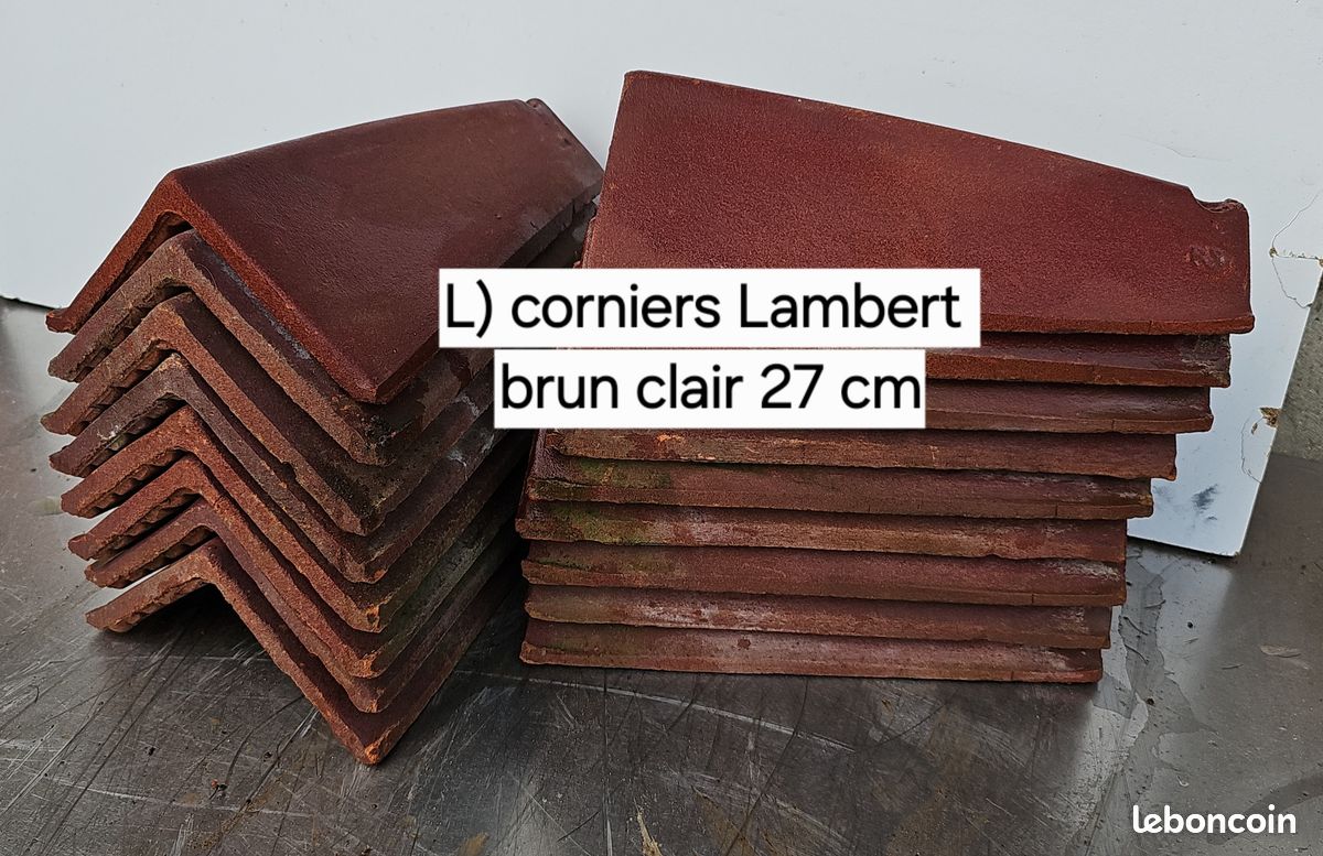 Arêtiers cornioers pour toiture tuiles plates (image 1)