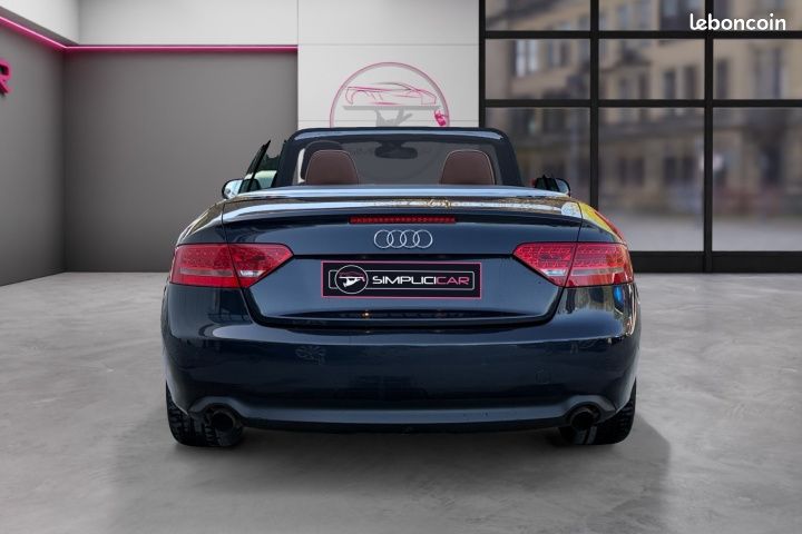 AUDI A5 CABRIOLET 2.0 TFSI S LINE PLUS MULTITRONIC 211Ch ENTRETIEN SUIVI Garantie 12 mois (image 10)