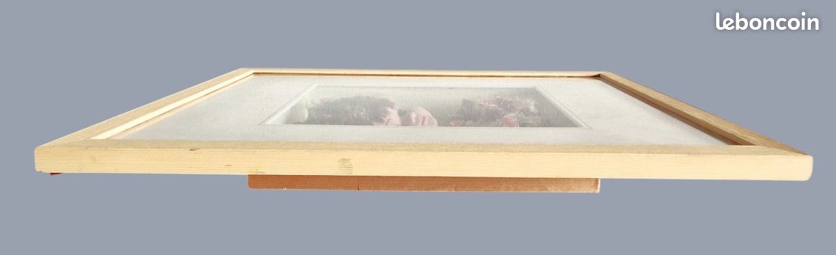 Cadre sous verre décoratif romantique 3D - Buste de poupée jeune femme style victorien et fleurs en tissu" (image 13)