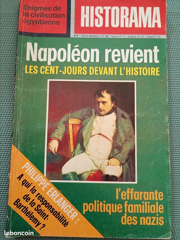 Historama n°295 Napoléon revient (image 1)