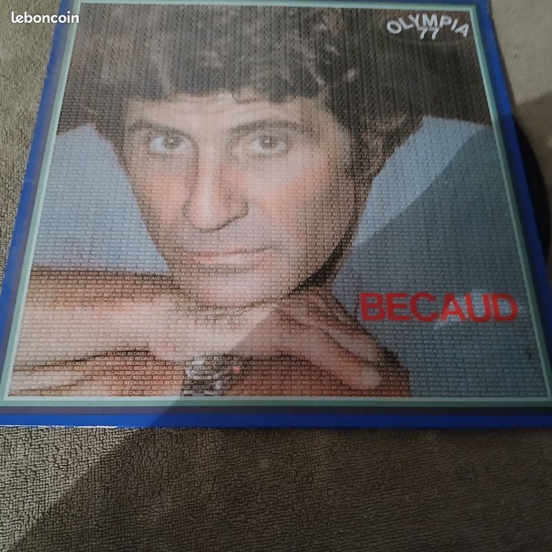 Vinyle gilbert becaud olympia 77 (image 1)
