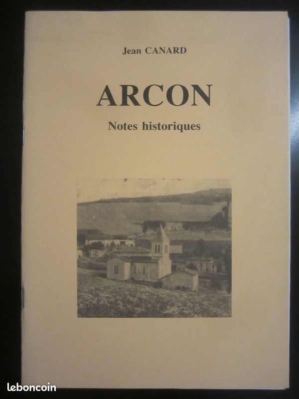 ARCON - notes historiques (image 1)