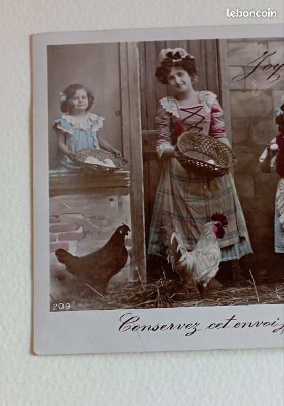 Carte postale" joyeuses Pâques" (image 2)