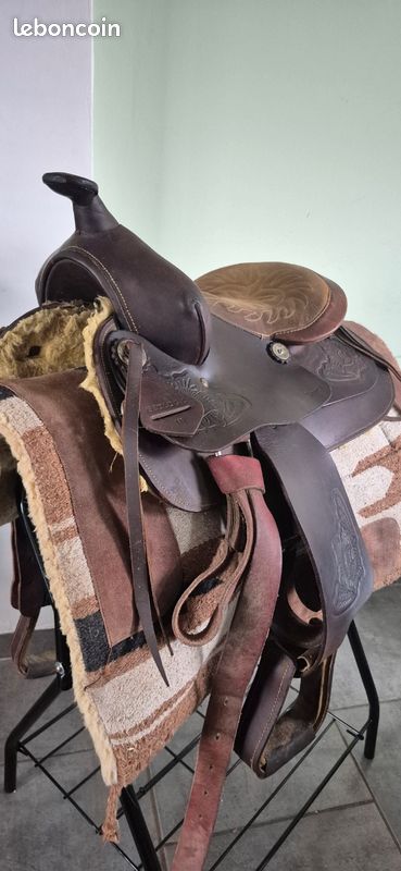 Garde-boue Western Enfant Occasion – Super état Pour Selle