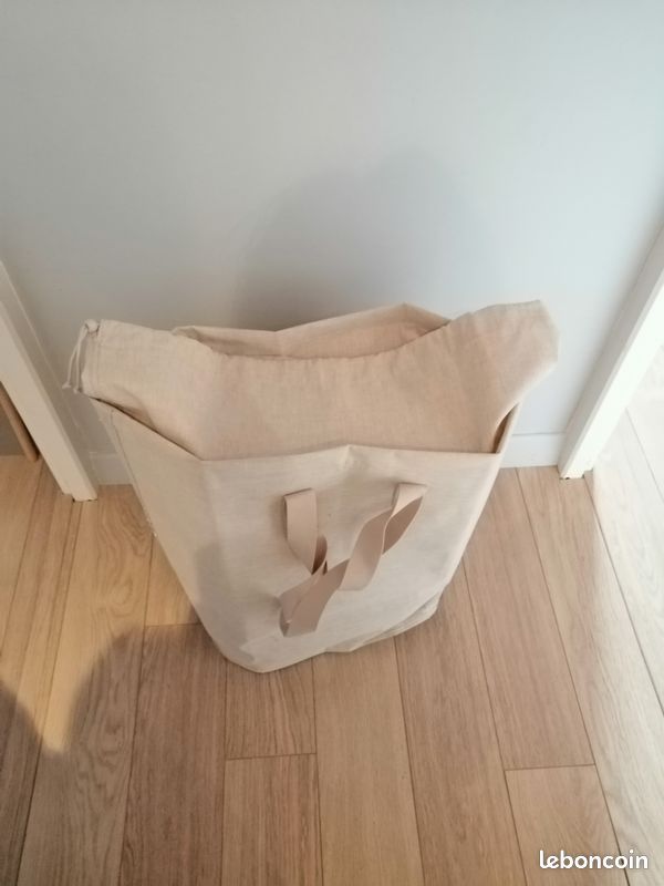 Sac à linge Purrpingla Beige (image 2)