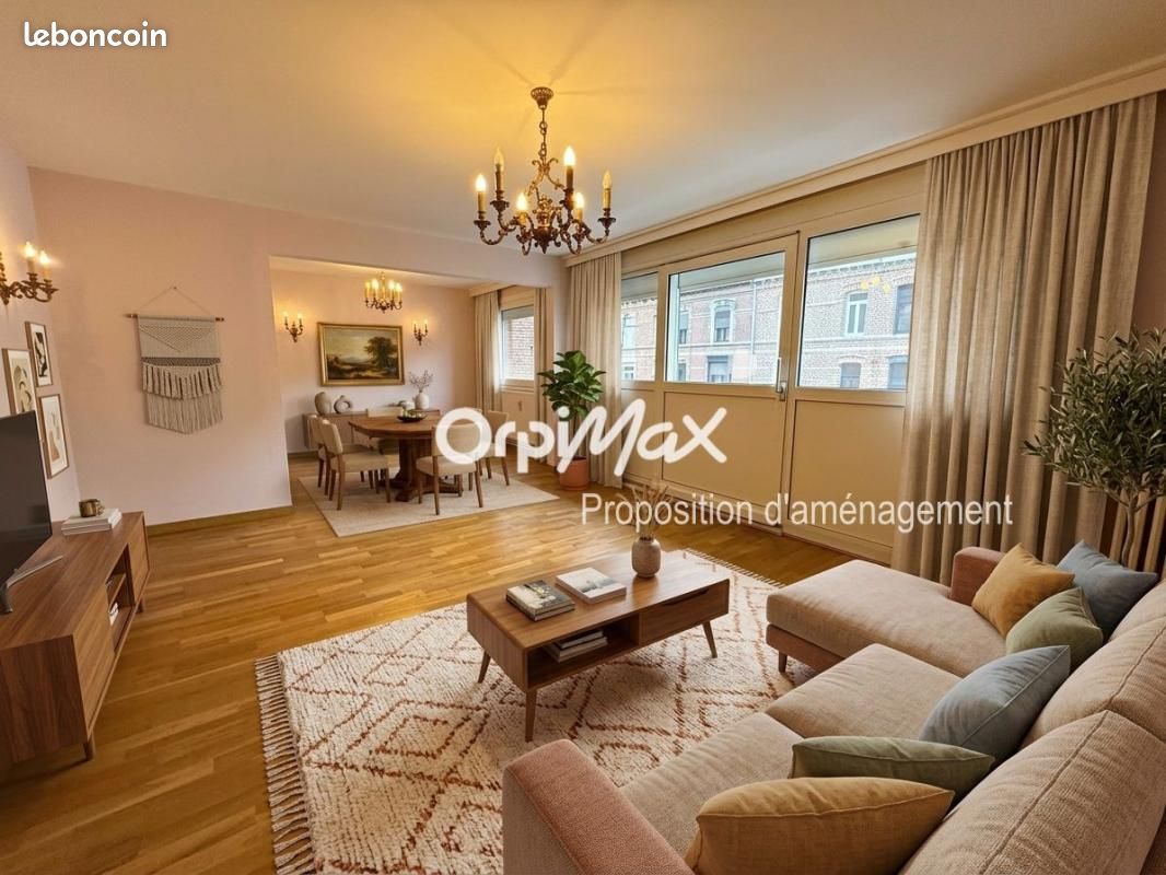 Appartement 5 pièces 120 m² · à Béthune · 120 m² · 160 000 €