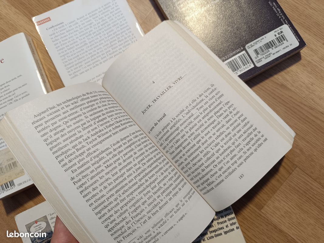 6 livres 2 euros en tout Shakespeare, saint augustin, Galbraith, Verhaeren, Servan Schreiber, Aberkane 2 (image 8)