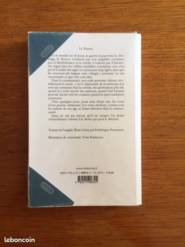 Le passeur de lois lowry (image 2)
