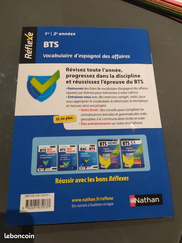 Livre BTS Espagnol (image 1)