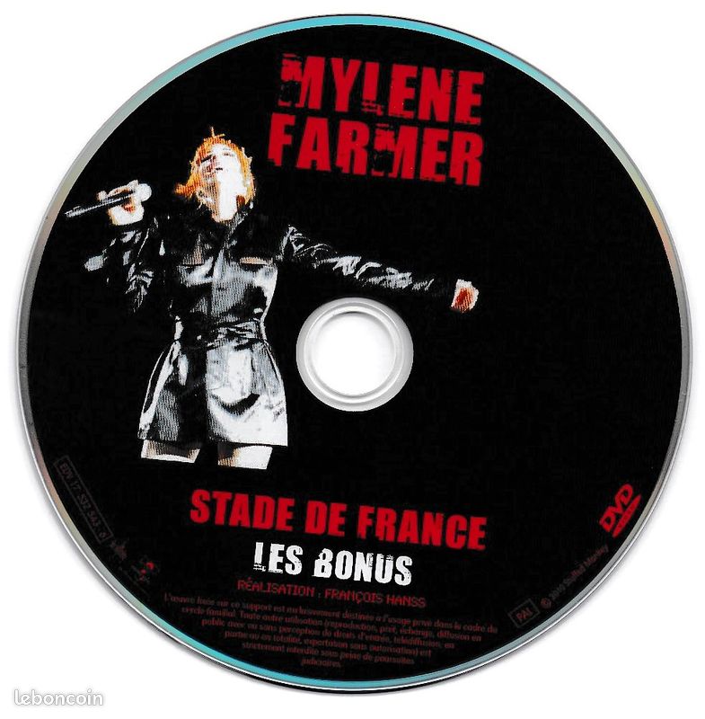2 x Dvd - Mylène Farmer - Stade de France 2009 (image 4)