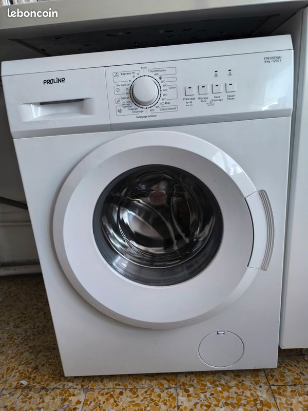 Très bon état Lave-linge hublot Proline (image 1)
