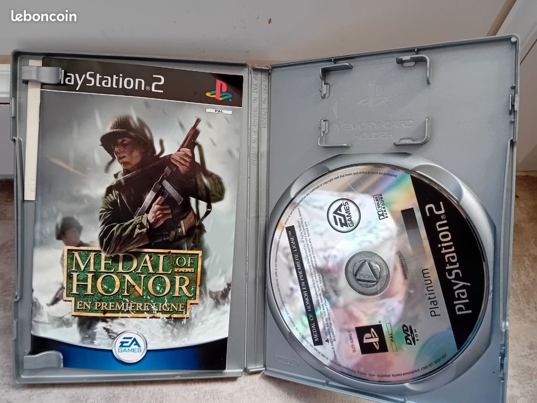 Jeu Ps2 medal of gonnor en première ligne (image 3)