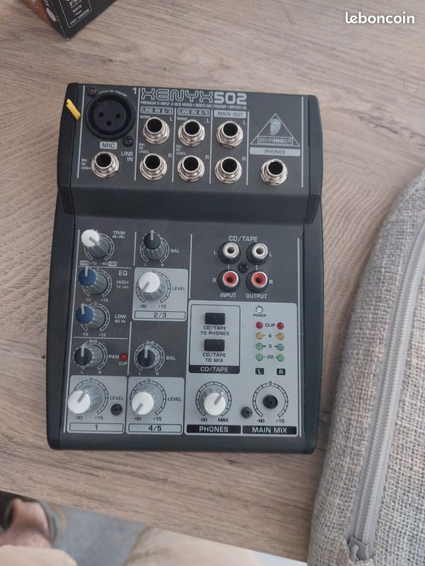 Console mixage xenyx 502 (image 2)
