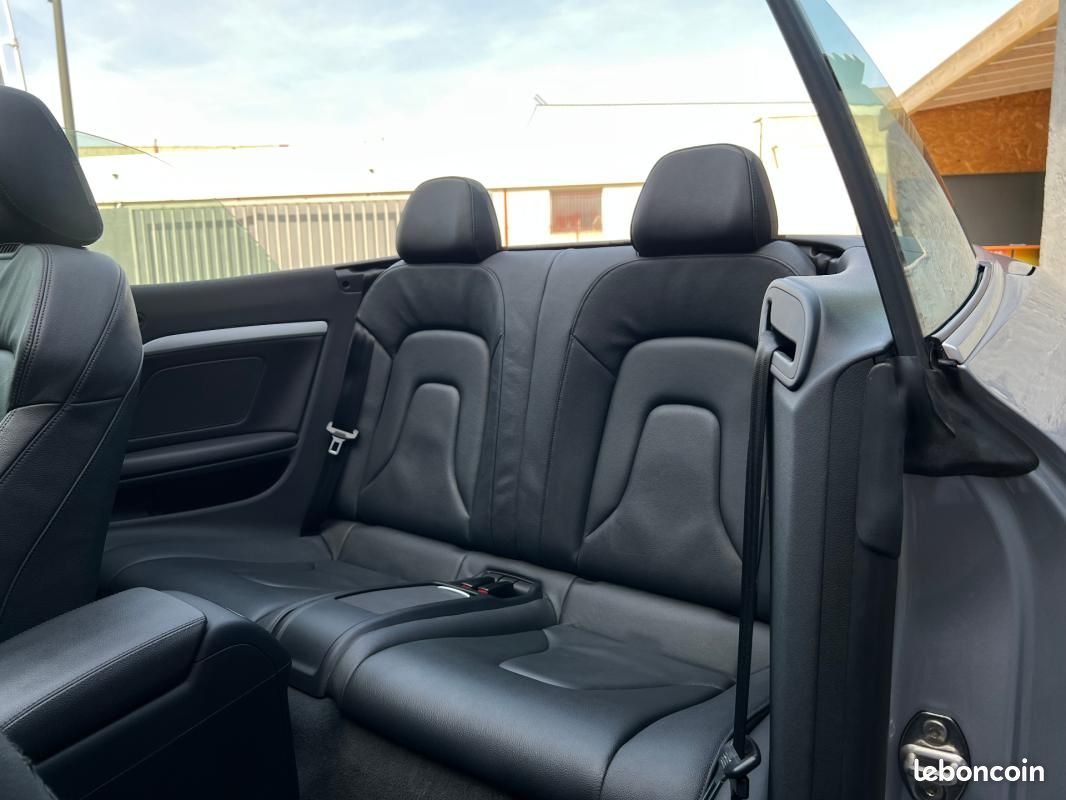 Audi A5 Cabriolet 1.8 TFSI 177 S line / CUIR SIEGES CHAUF VENTIL MODES DE CONDUITE ... (image 15)