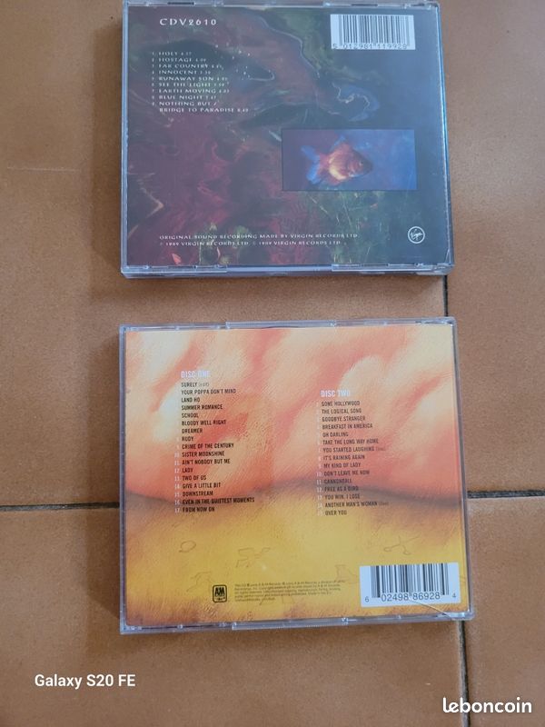 Lot CD Supertramp et M. Oldfield (image 2)