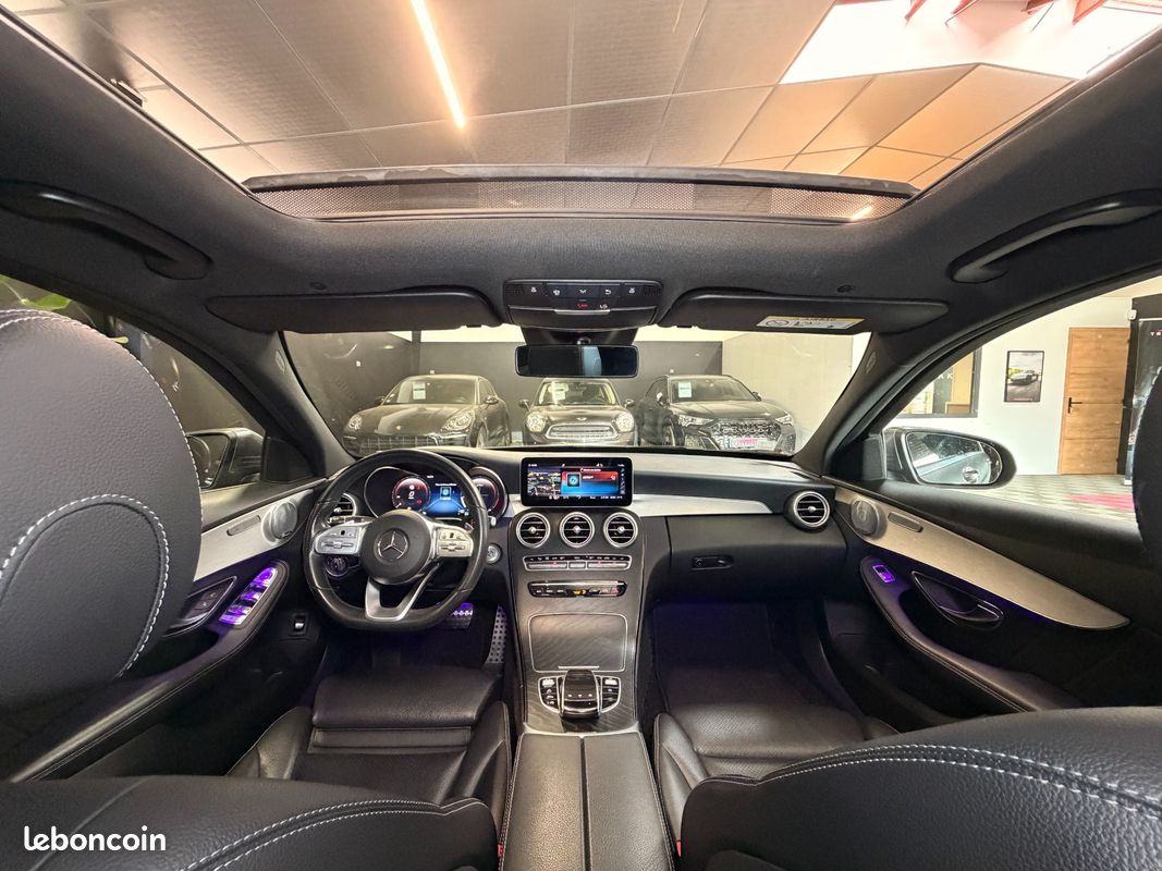 MERCEDES CLASSE C BREAK 300 d 9G-Tronic 4Matic AMG Line - Toit ouvrant - Attelage (image 12)