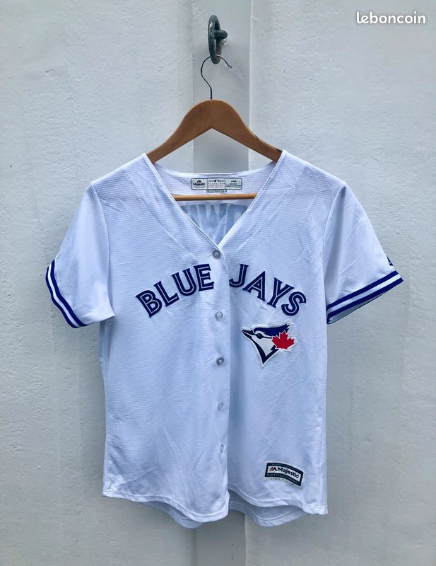 Maillot Majestic Blue Jays Toronto MLB taille L femme (image 4)