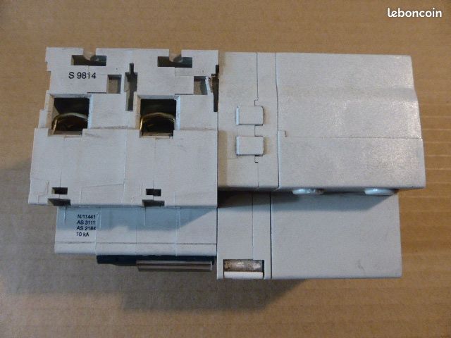 Disjoncteur Merlin Gerin multi9 NC100H C80A 415V (ref 27264) couplé avec vigi NC100 (ref 27700) - matériel tableau électrique (image 7)