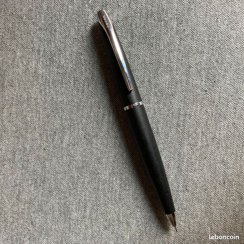 Stylo "Cross" porte mines couleur noire mat k105 . Comme neuf (image 7)