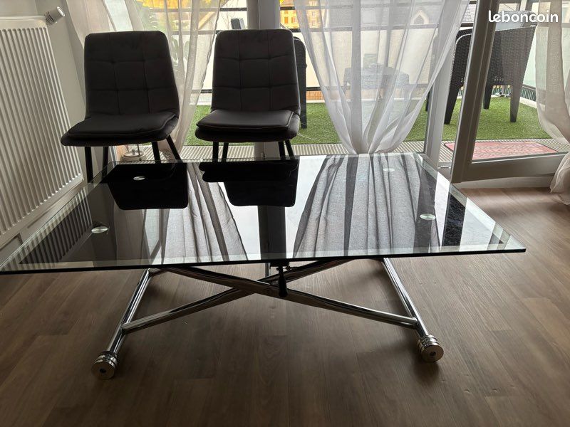 Table en verre (image 2)
